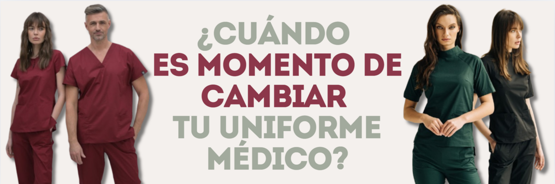 ¿Cuándo es momento de cambiar tu uniforme médico?