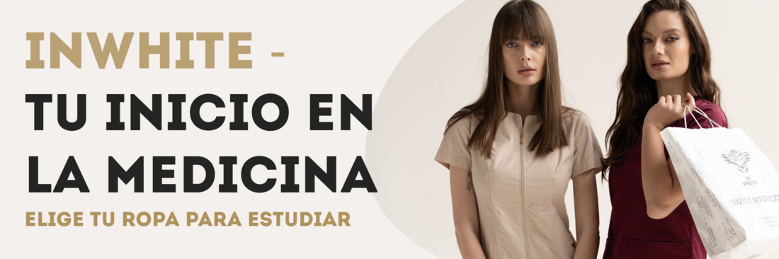 InWhite — ropa médica para quienes eligen calidad y estilo desde el primer día de estudios.