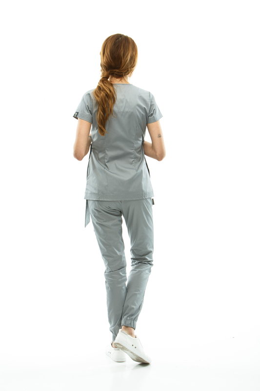 Traje médico 2889 Gris