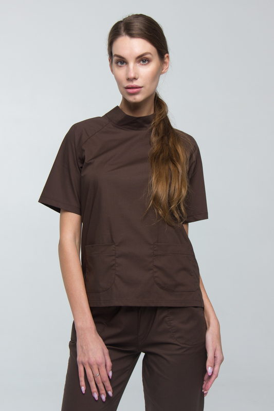 Traje médico 40388 Chocolate