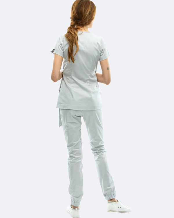 Traje médico 2889 Gris claro