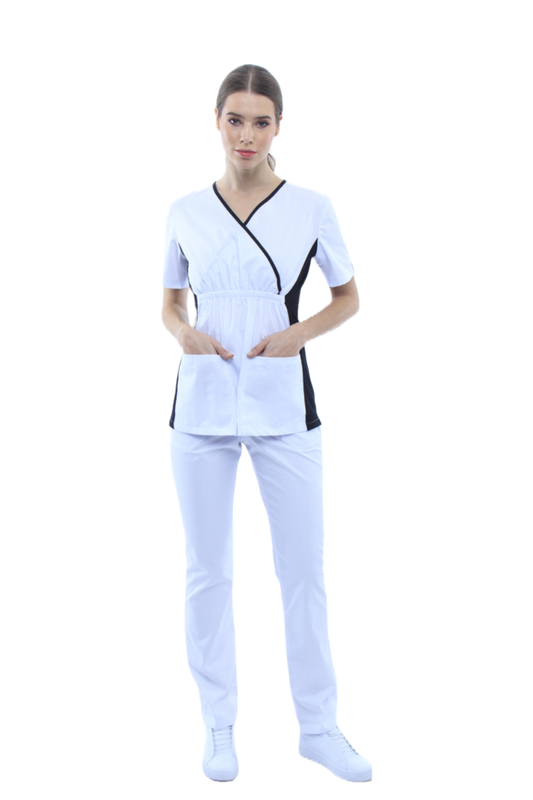 Traje médico 2281 Blanco