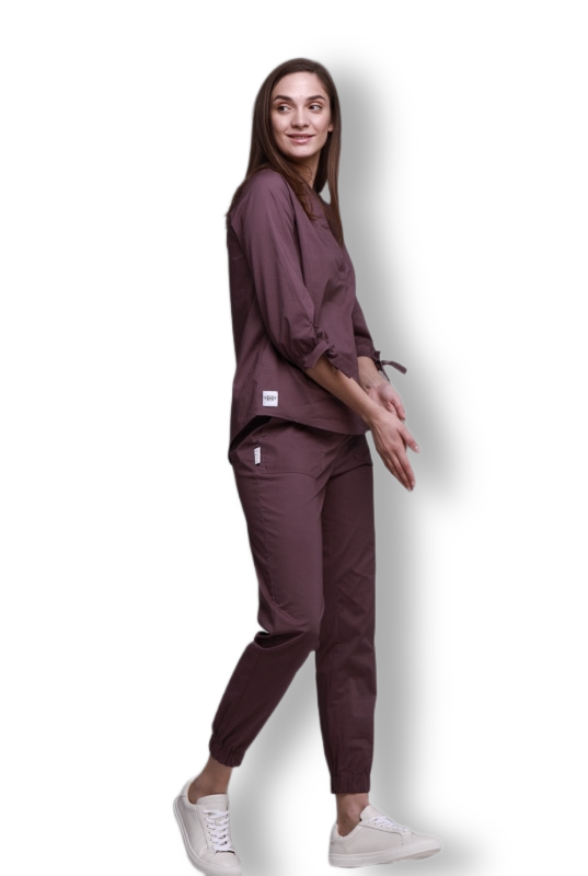 Medical suit 40789 Eggplant