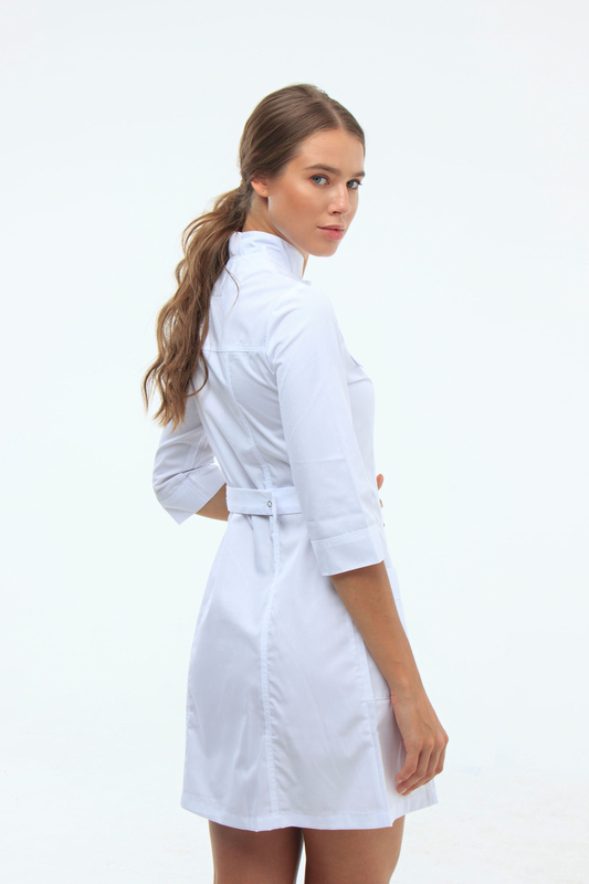 Bata medica 105 Blanca