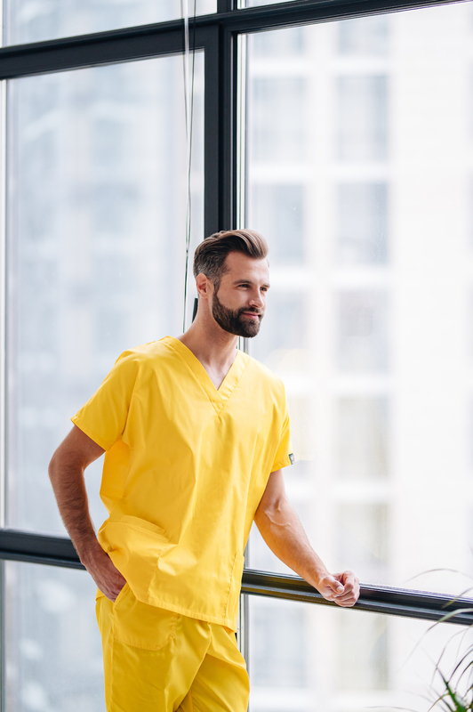 Medical suit 0181 Yellow