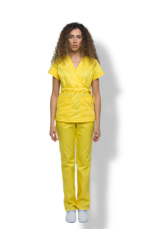 Traje médico 1981 Amarillo