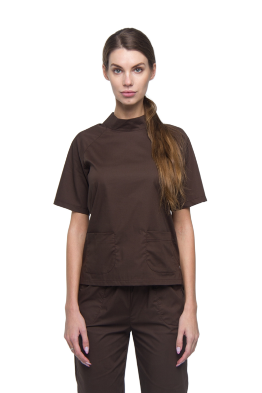 Traje médico 40388 Chocolate