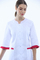 Bata médica 131 Blanco/Frambuesa Bata médica 131 Blanco/Frambuesa
