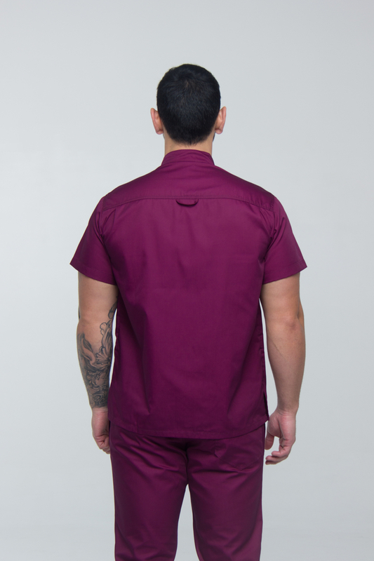 Traje médico 20182 Berenjena