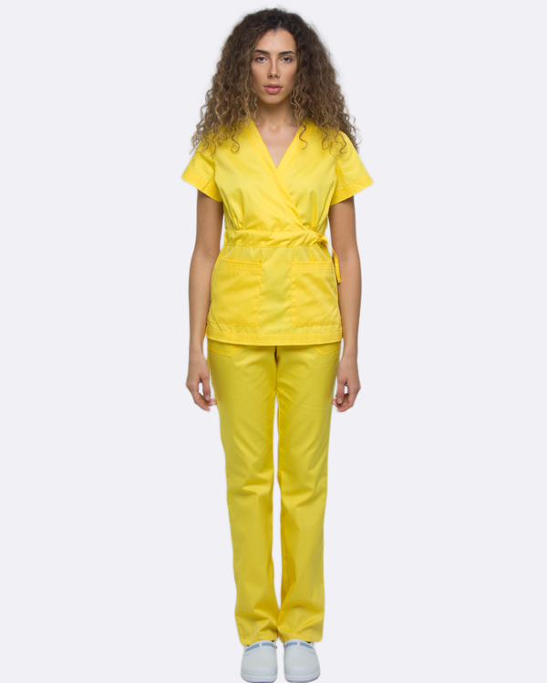 Traje médico 1981 Amarillo