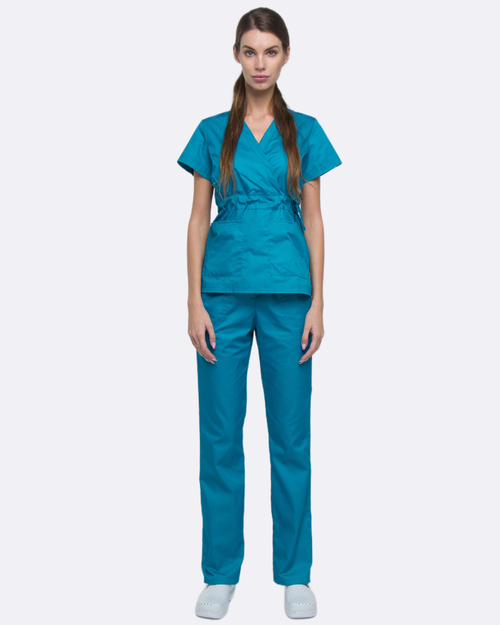Медичний костюм 1981 Бірюзовий
