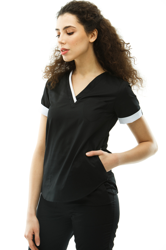 Medical suit 1489 Black