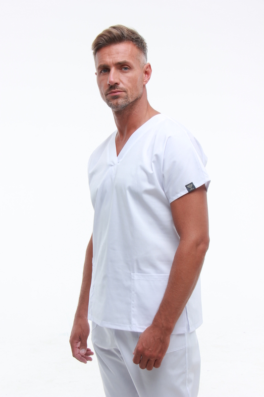 Traje médico 0181 Blanco