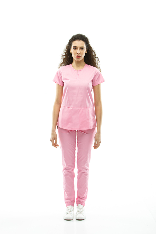 Medical suit 1889 Light pink