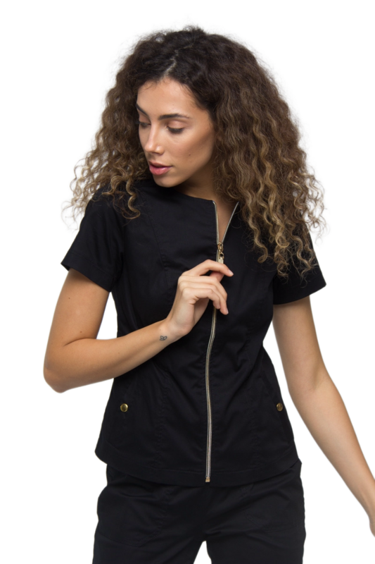 Traje médico 40489 Negro