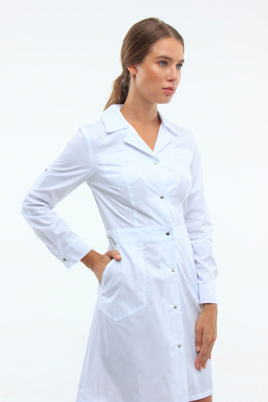 Medical gown 106 White