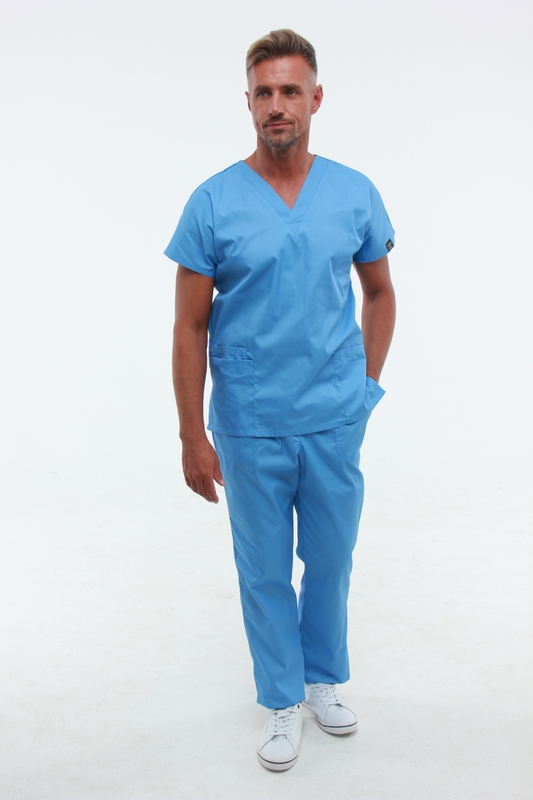 Traje médico 0181 Azul