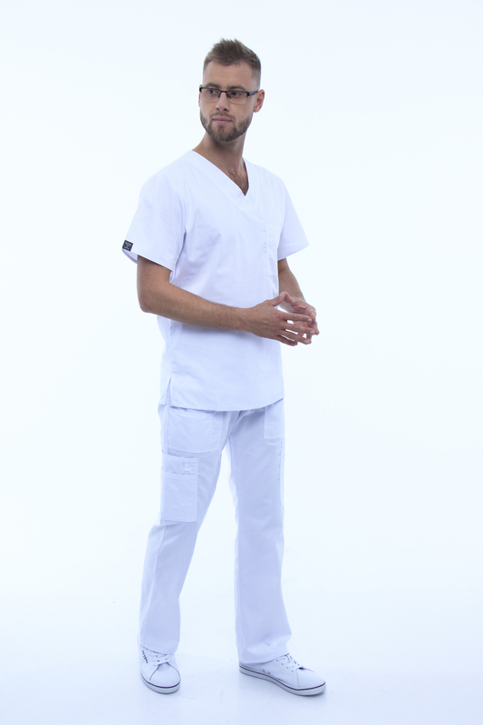 Traje médico 0284 Blanco