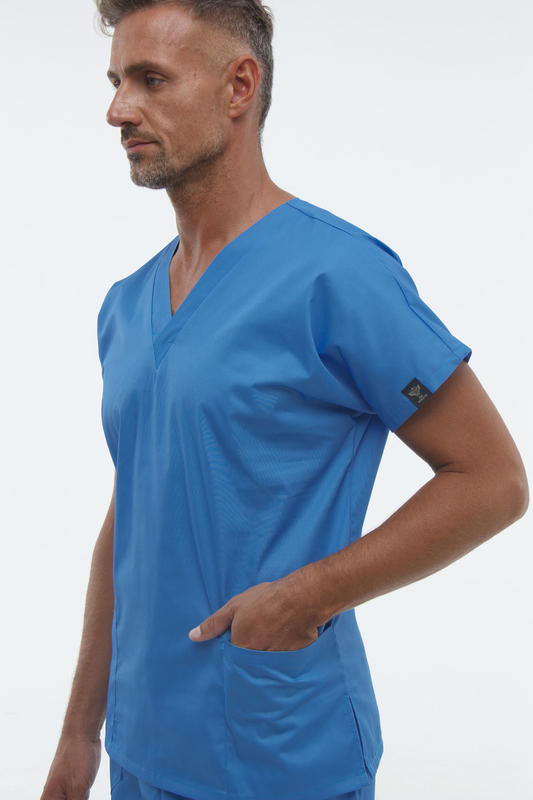 Traje médico 0181 Azul