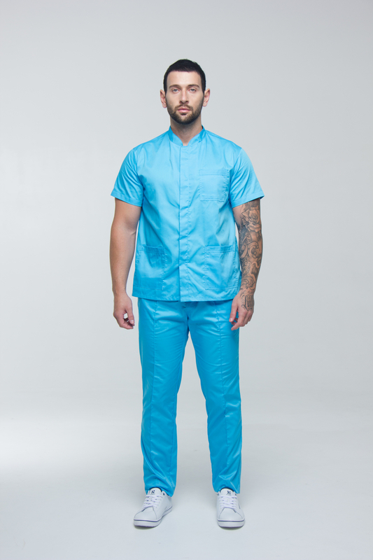 Traje médico 20182 Azul