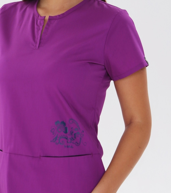 Top médico 18 Morado