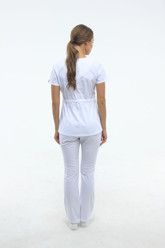 Traje médico 1181 Blanco