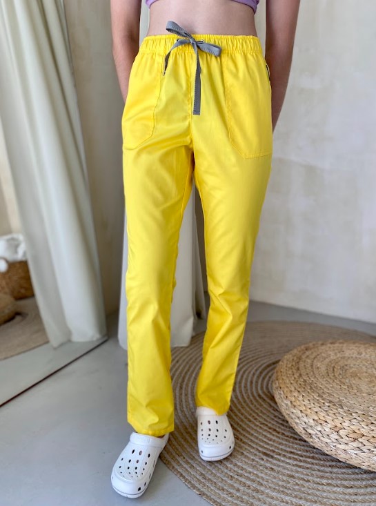 Medical pants 81 Yellow