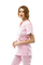 Traje médico 40589 Rosa Palo