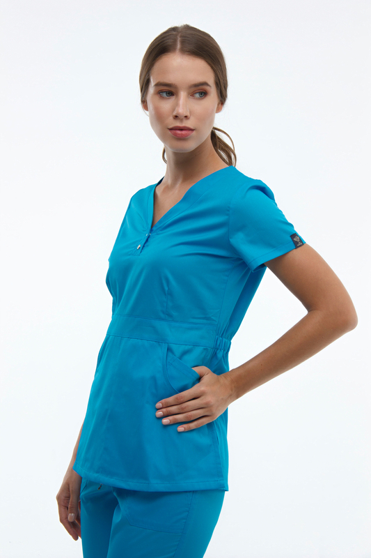 Traje médico 1181 Azul