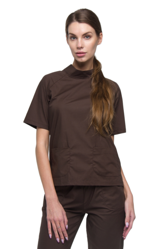 Traje médico 40388 Chocolate