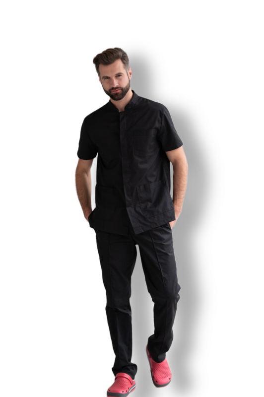 Traje médico 20182 Negro