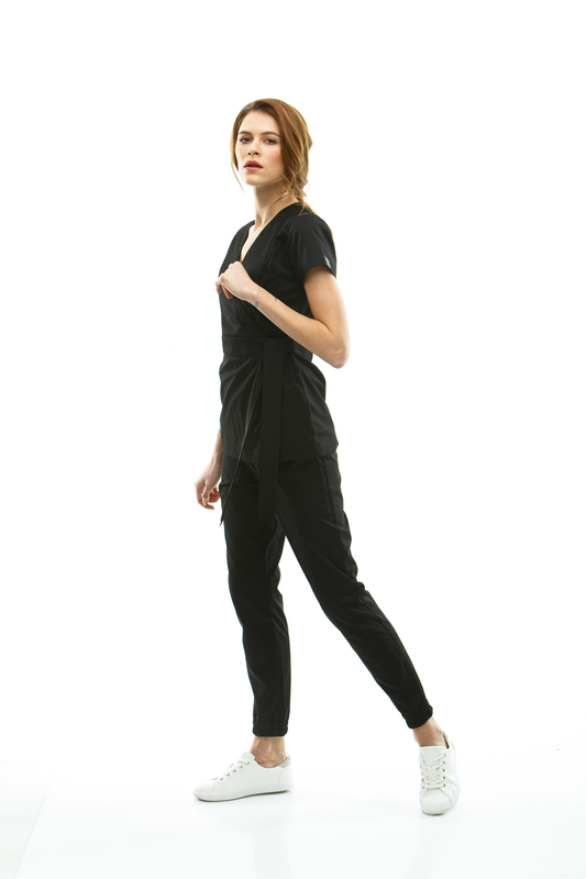 Medical suit 2889 Black