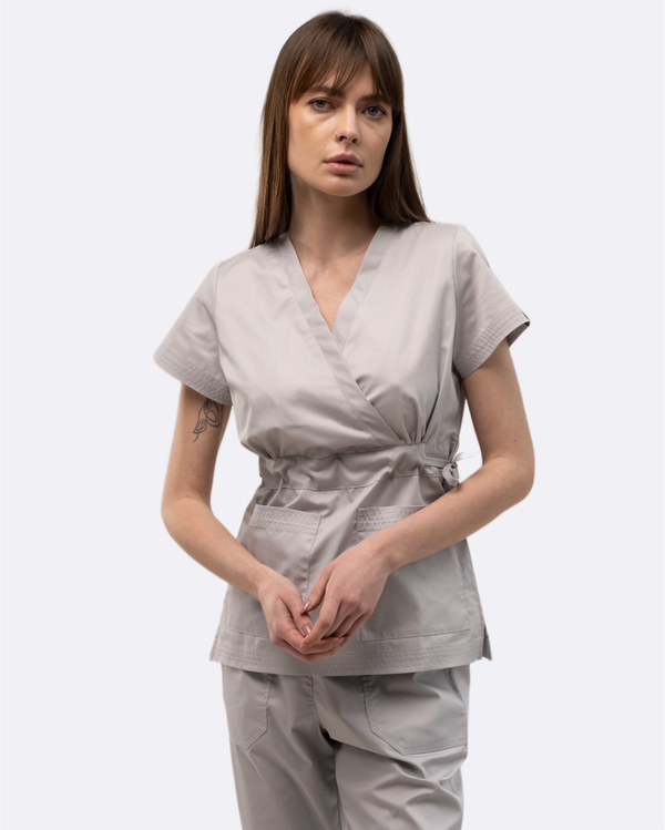 Traje médico 1981 Gris claro