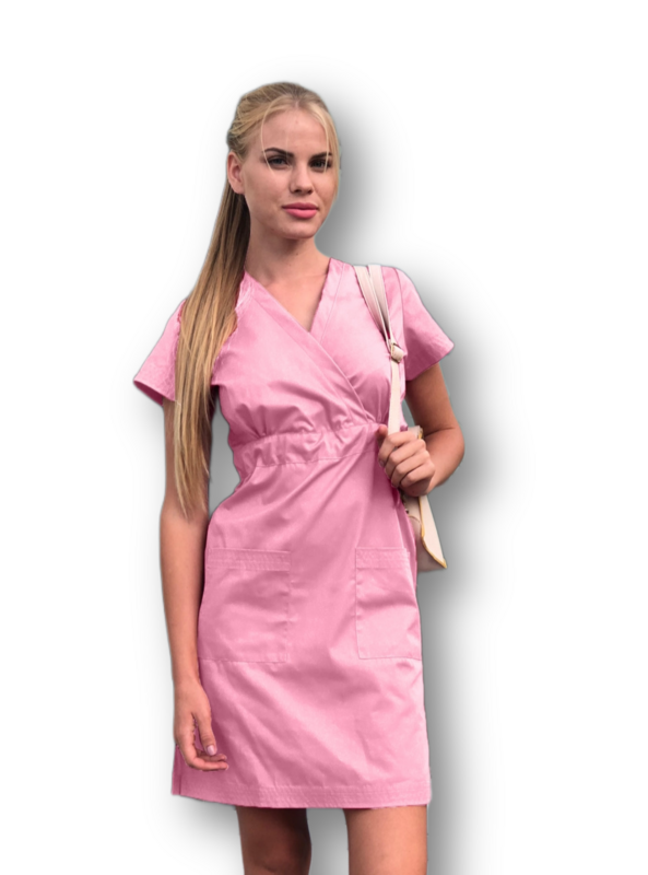 Medical gown 133 Light pink