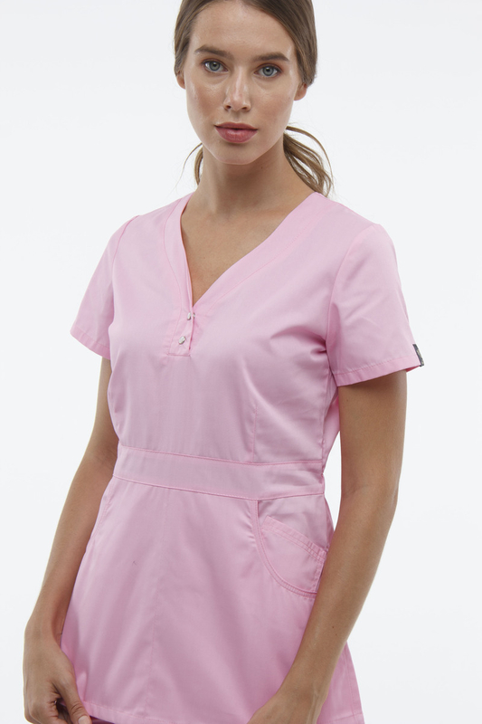 Traje médico 1181 Rosa claro