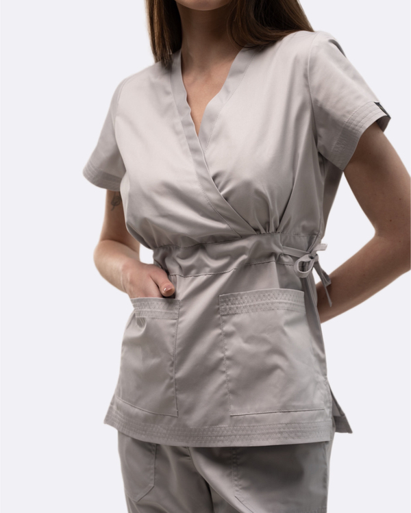 Traje médico 1981 Gris claro