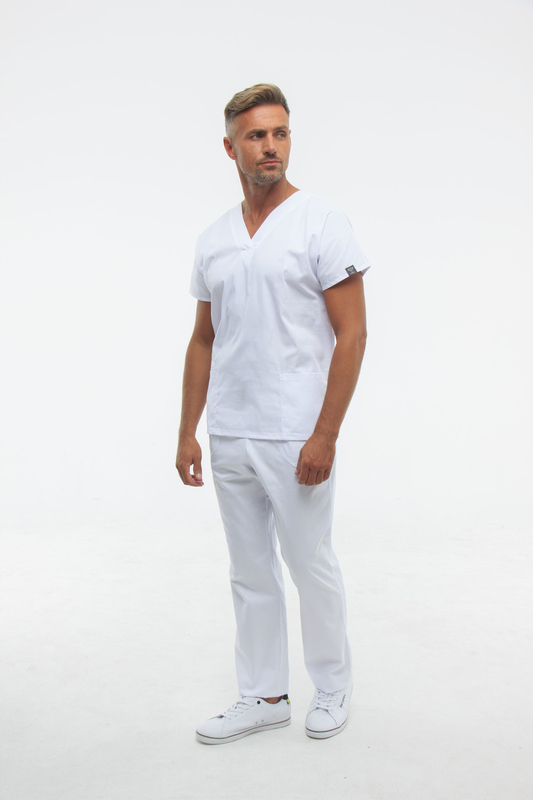 Traje médico 0181 Blanco