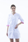 Bata médica 131 Blanco/Rosa