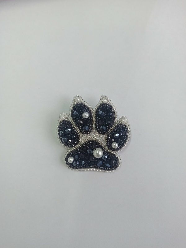 Broche "Patas de Gato" Hecho a mano