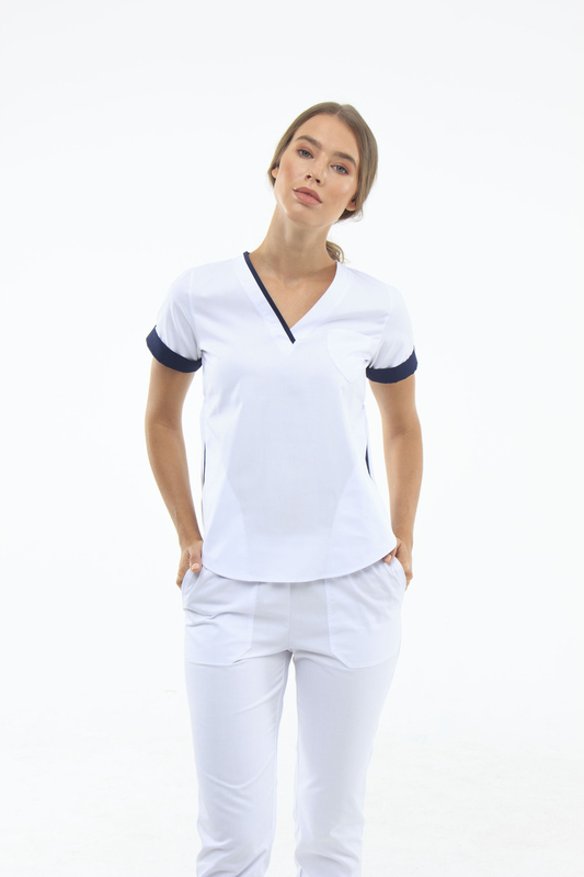 Medical suit 1489 White